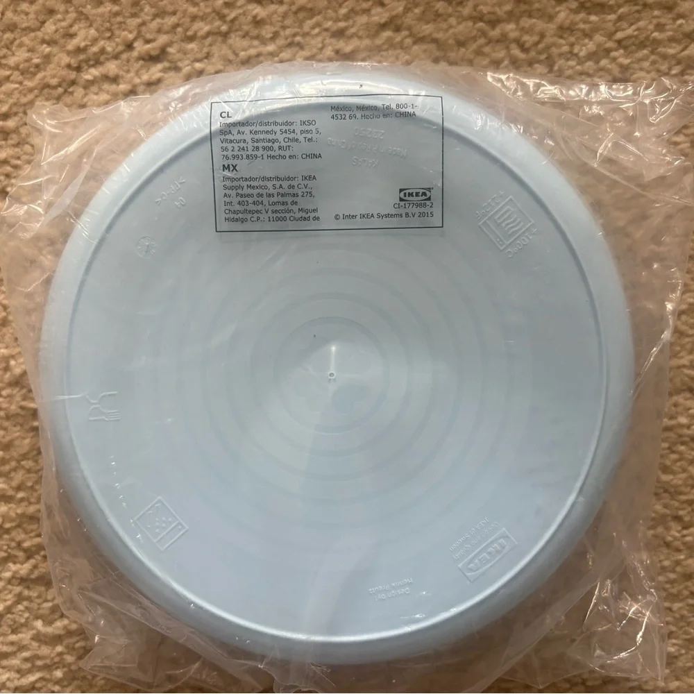 IKEA Pastel Mix Kids Party Plate, Bowl & Cup Set - Mint, Pink, Yellow, Blue NWT